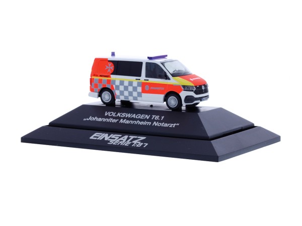 Volkswagen T6.1 Notarzt Johanniter Mannheim, 1:87
