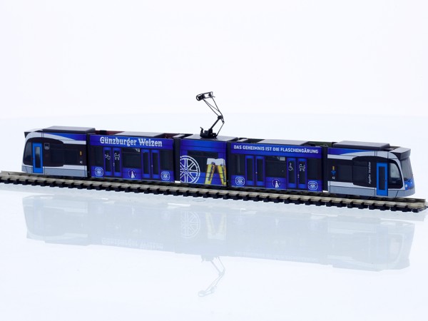 Siemens Combino 5tlg. SWU - Radbrauerei Günzburg, 1:160