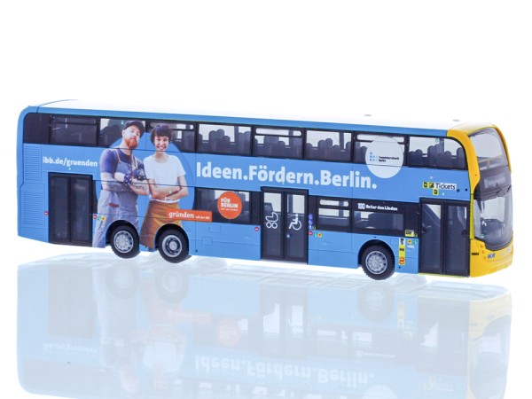 Alexander Dennis Enviro 500 BVG - IBB Förderbank Berlin, 1:87