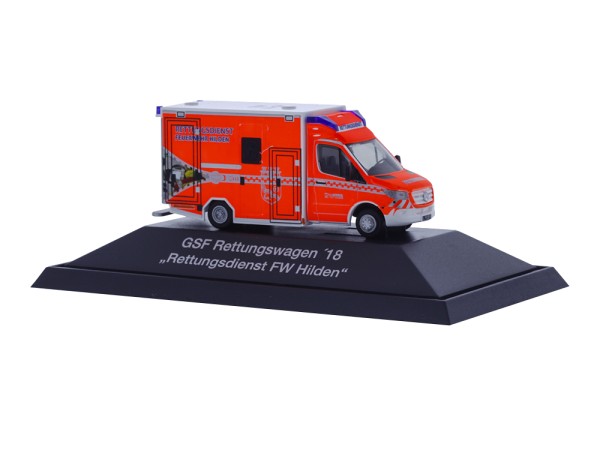 GSF RTW ´18 Rettungsdienst FW Hilden, 1:87