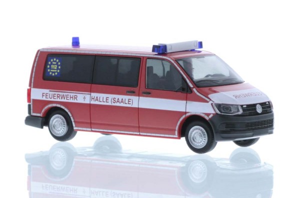 Volkswagen T6 Feuerwehr Halle/Saale, 1:87