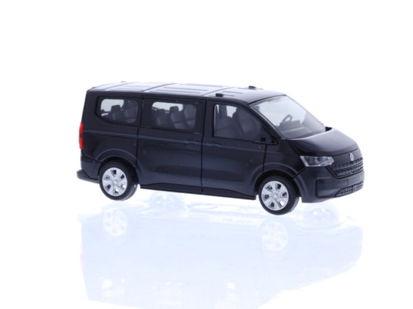 Volkswagen Transporter Bus KR FD midnight black metallic, 1:87