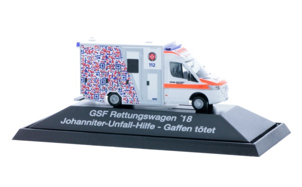 GSF RTW `18 Johanniter Berlin - Gaffen tötet, 1:87