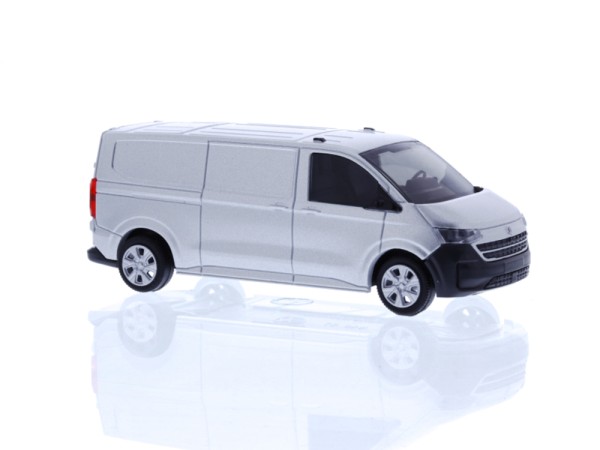 Volkswagen Transporter Kasten LR FD light grey metallic, 1:87