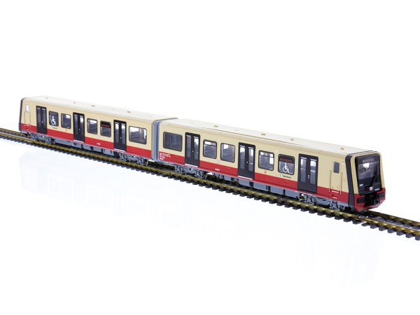 Stadler/Siemens BR 483 Fahrmodell H0 Digital S-Bahn Berlin Wagennr. 483 002 2tlg. Viertelzug, 1:87