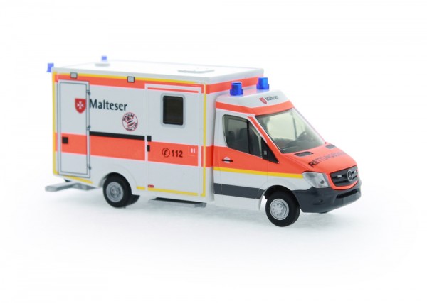 WAS RTW Facelift Malteser Waischenfeld, 1:87