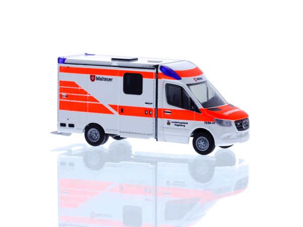 System Strobel RTW ´18 Malteser Magdeburg, 1:87