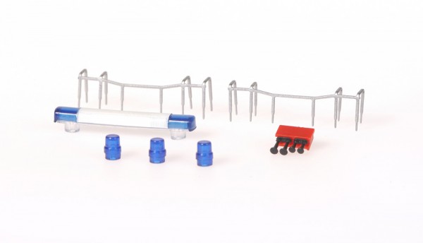 Blaulichtsatz mit Astabweiser, 1:87