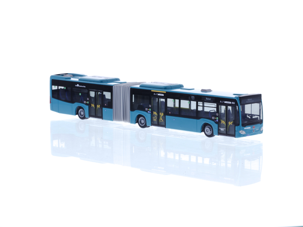 Rietze 69305 - 1/87 Mercedes-Benz Citaro G ´12 Db-Rheinlandbus - Neuf
