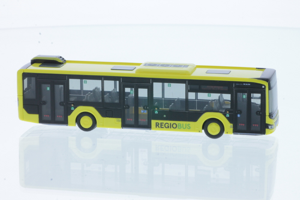 Miniature Bus Rietze MAN Lions City 12 2018 NIAG Moers 1/87 75375