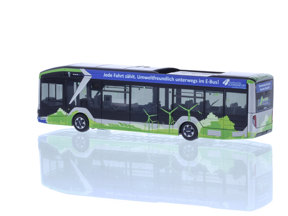 Rietze 75410 Autobus MAN Lion's City 12 I 18 In Scala 1:87 - Stadtwerke Friedrichshafen