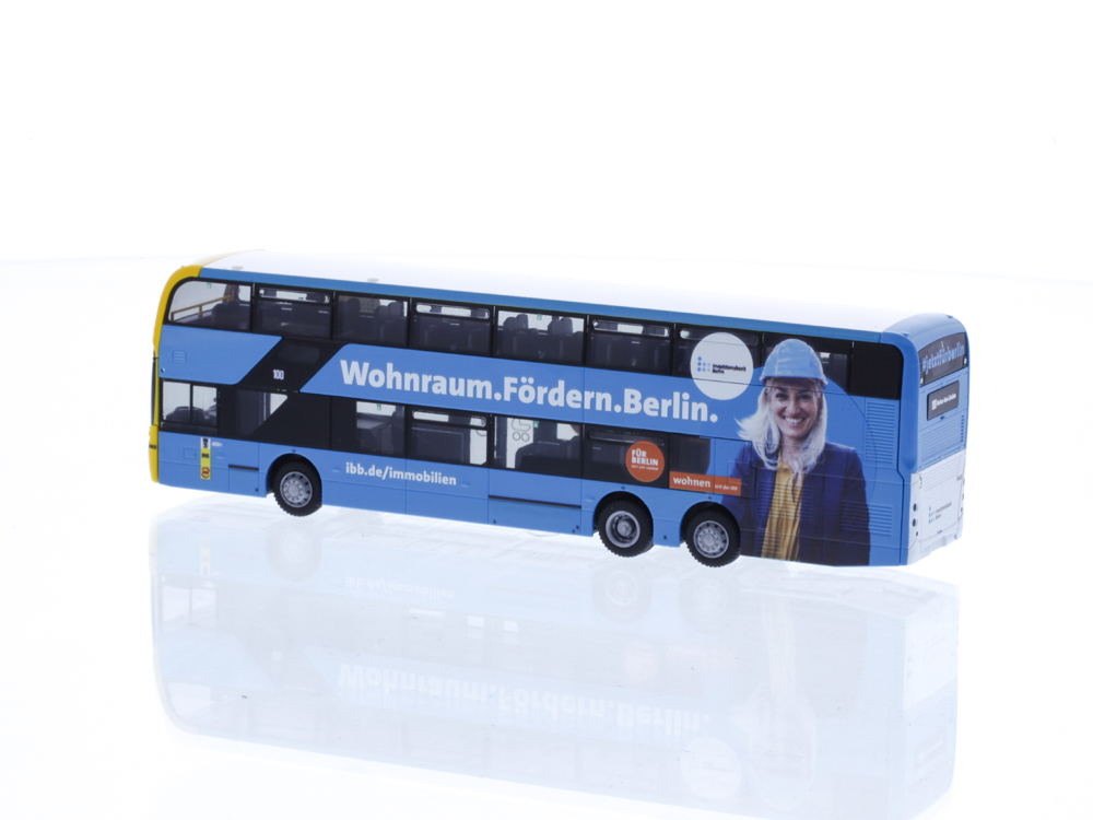 Autobus Rietze 1/87 – ADL Enviro 500 BVG Berlin – Édition Stars En Concert – Violet